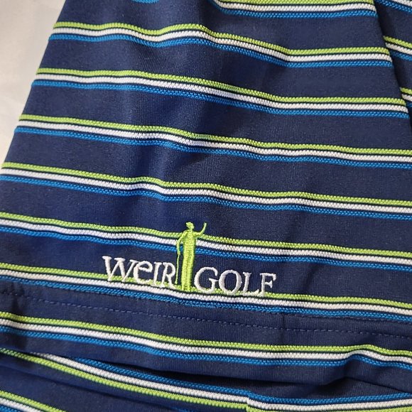 WEIR GOLF POLO SHIRT MEDIUM 40 SPORTS WEAR COOL EFFECT MENS WEAR - Picture 7 of 11